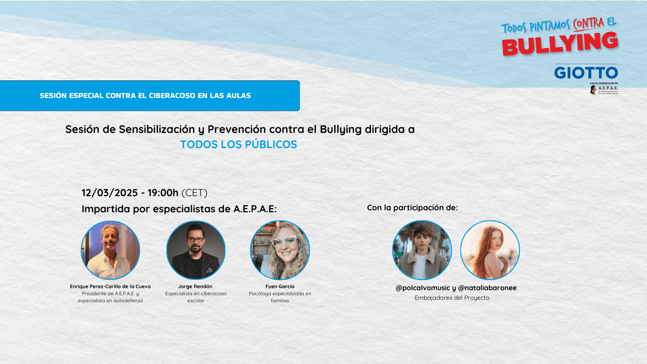 Sesión especial ciberbullying